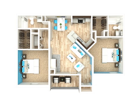 2 bedroom